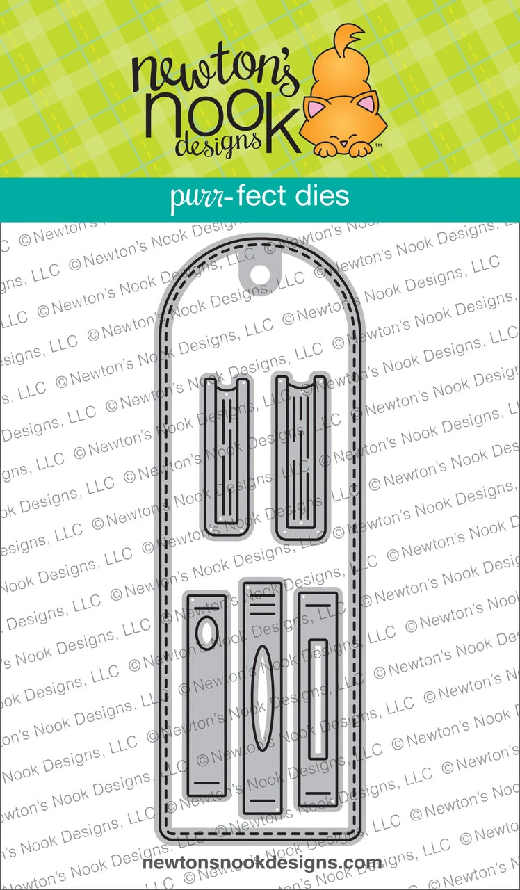 Newtons Nook, Book Mark ll Die Cut Set