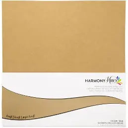 Harmony Hues, Solid Core Cardstock Kraft Paper