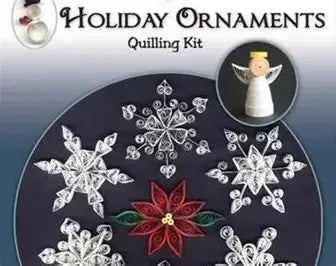 Quilled Creations; Quilling Kit; Holiday Ornaments