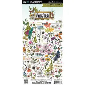 49 and Market, Vickie Boutin, Curiosities in Willow Grove, Laser Cut Foliage