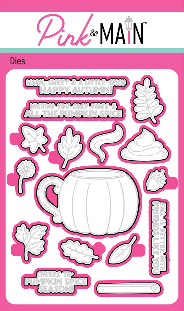Pink & Main, Die, Pumpkin Spice Mug