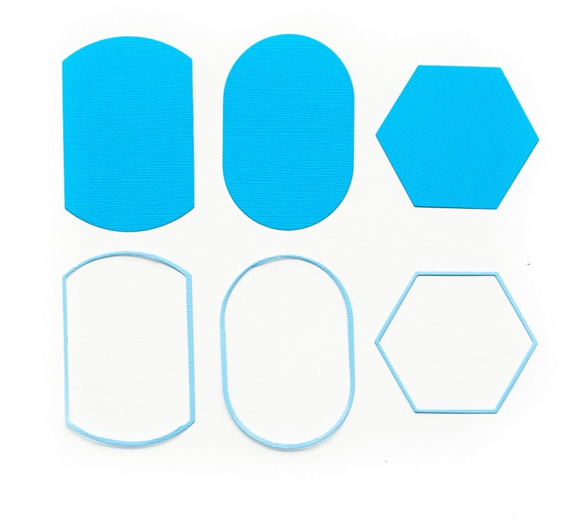 Pink Fresh Studio, Die, Essentials: Basic Label Frames