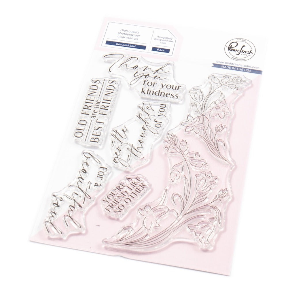Pink Fresh Studio, Clear Stamp, Beautiful Soul