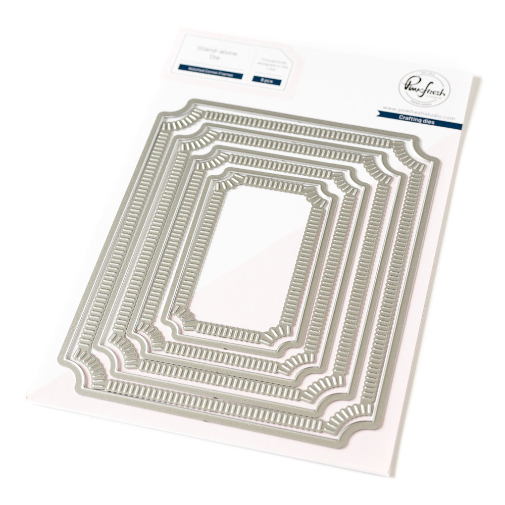 Pink Fresh Studio, Essentials Die, Notched Corner Frame