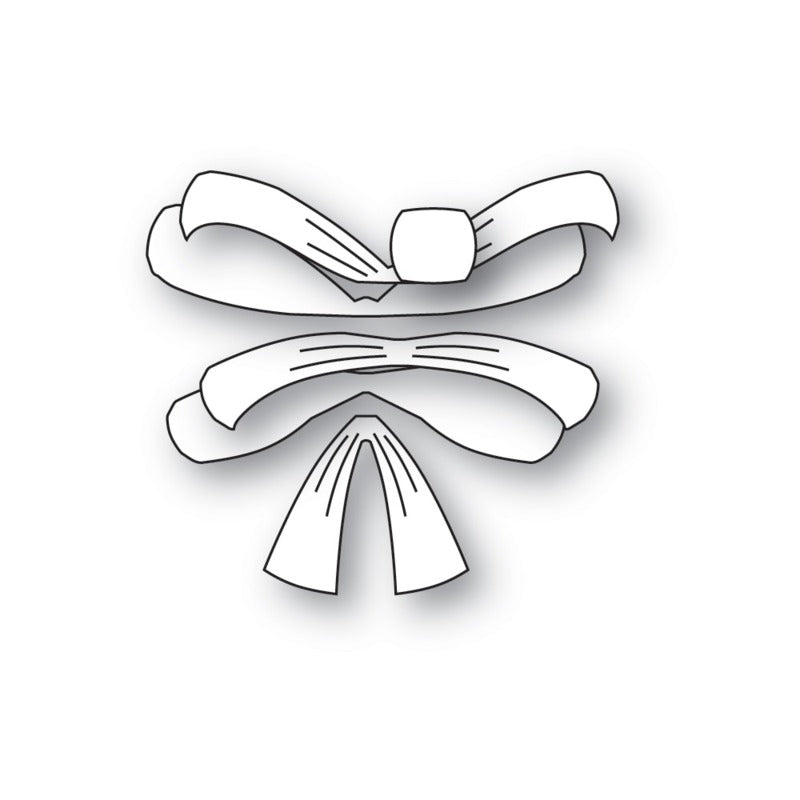 Poppy Stamps, Die, Cute Bow