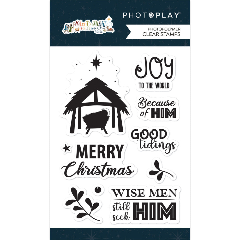 Photoplay; Clear Stamp, Silent Night