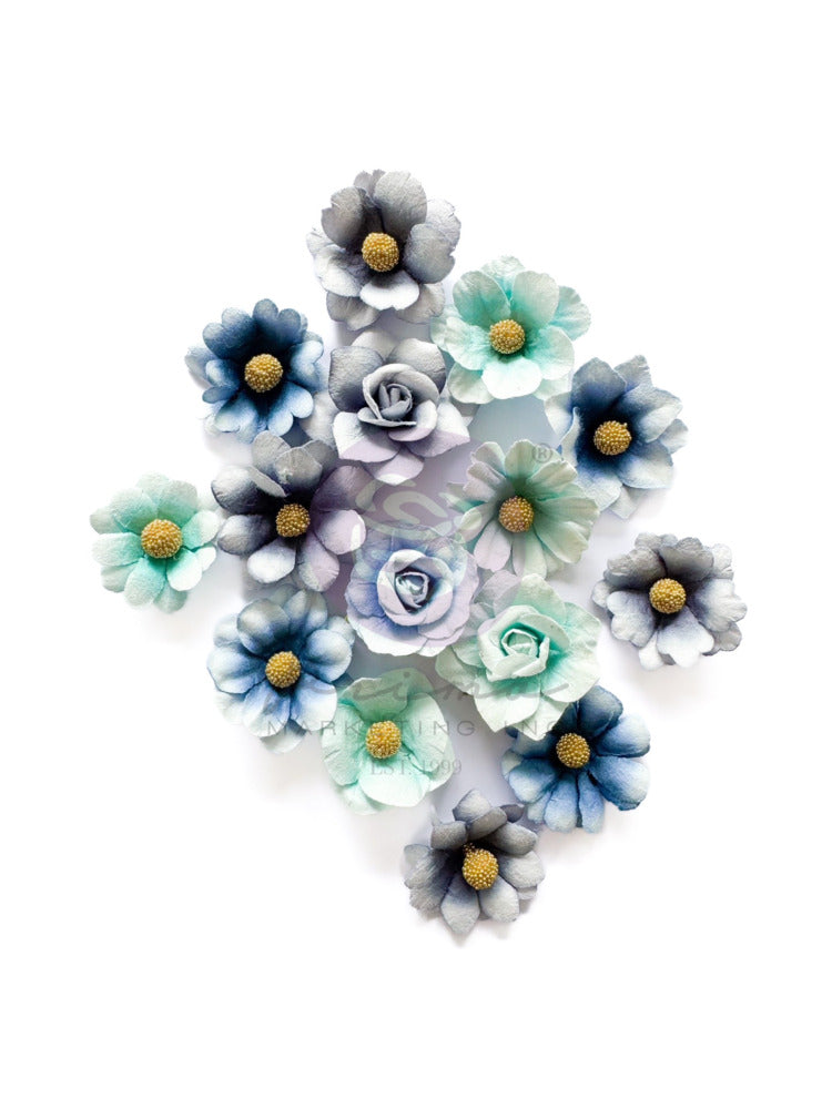 Prima Marketing, A Mermaid's Tale, Paper Flowers - Starfish Kisses