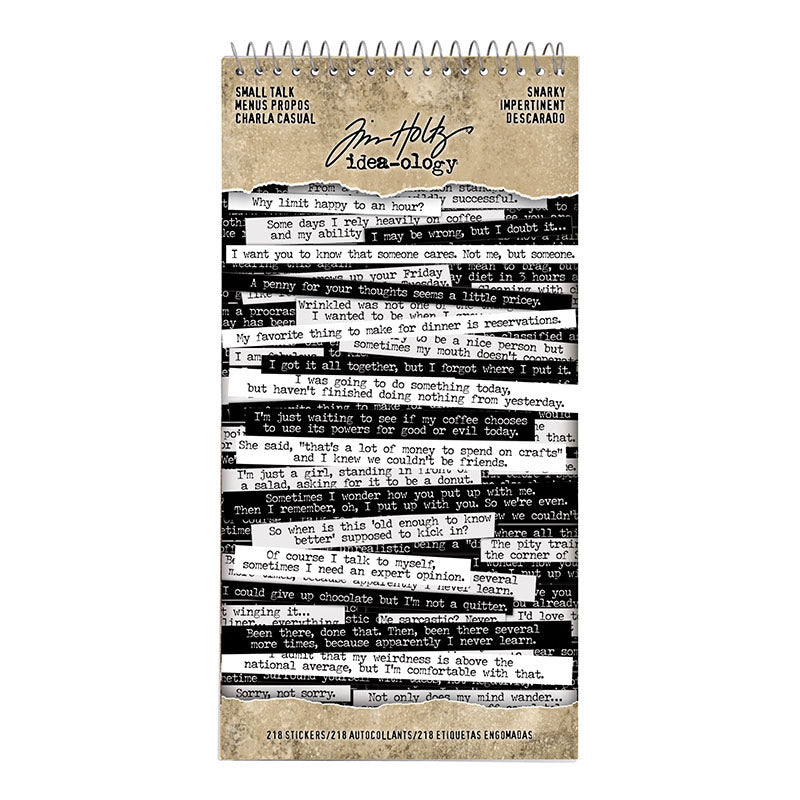 Ranger, Idea-0logy, Small Talk Snarky Sticker Pack