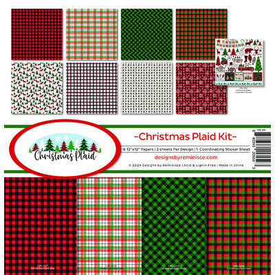 Reminisce Kit - Christmas Plaid