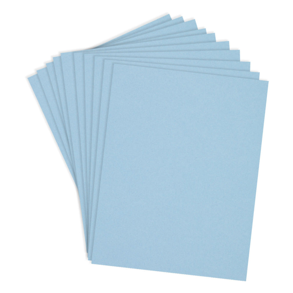 Spellbinders, ColorWheel Cardstock, Cascade, 8.5x11, Pkg of 10 sheets