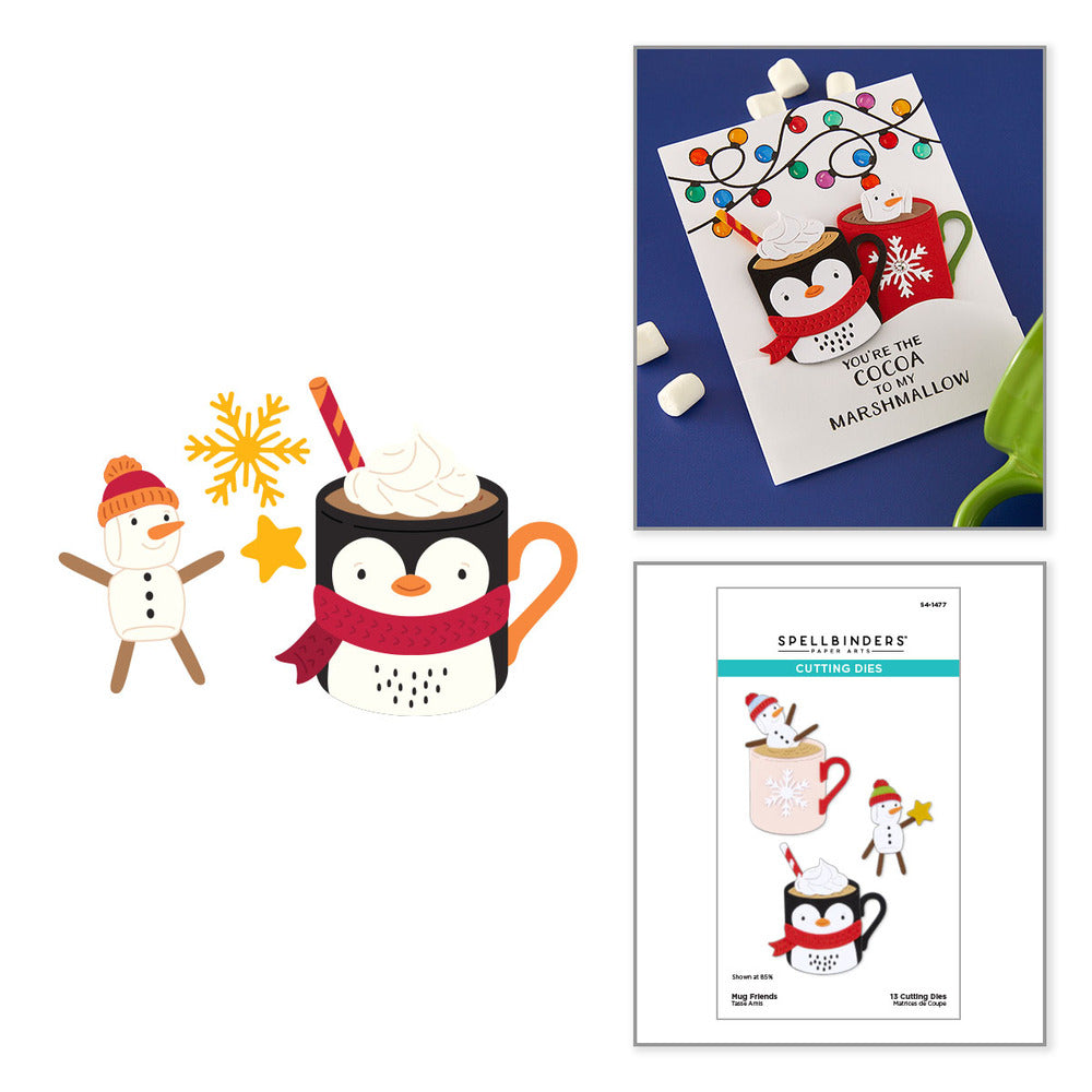 Spellbinders, Die, Mug Friends
