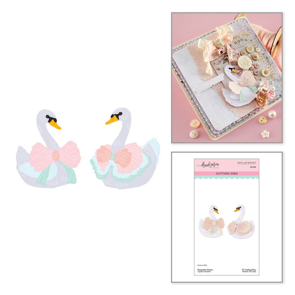 Spellbinders, Die, Keepsake Swans Pre-order