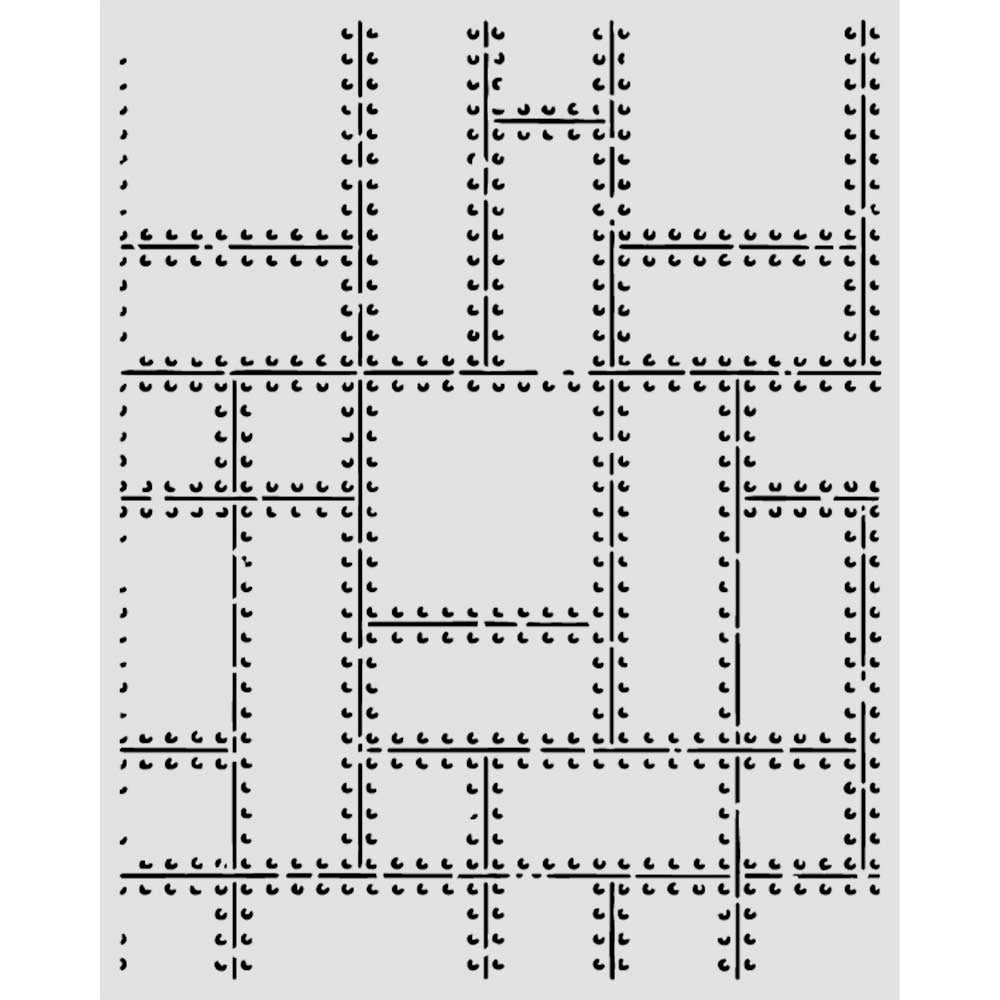 Stamperia, Thick Stencil, A New Beginning - Metal Plates Pre-order