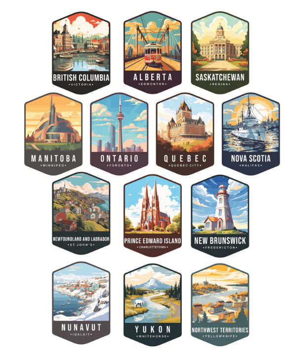 Simply Stated, Ephemera, True North Provinces
