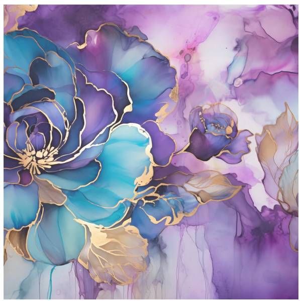 Simply Stated, 12x12 Paper, Amethyst Garden 5