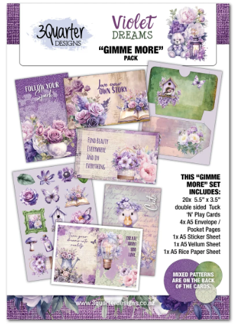 Arden Creative, Gimme More Pack, Violet Dreams