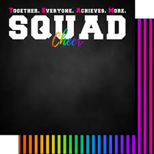 Scrapbook Customs, Cheer Neon 5