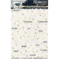 49 and Market, Starlight Dreams, Blendable Rub-On Transfers