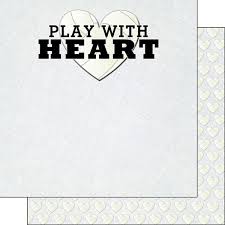 Scrapbook Customs, Volleyball - Play with Heart DS