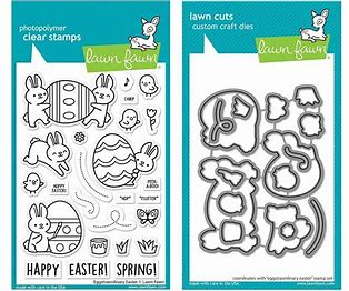 Lawn Fawn, Eggstraordinary Easter Stamp & Die Set