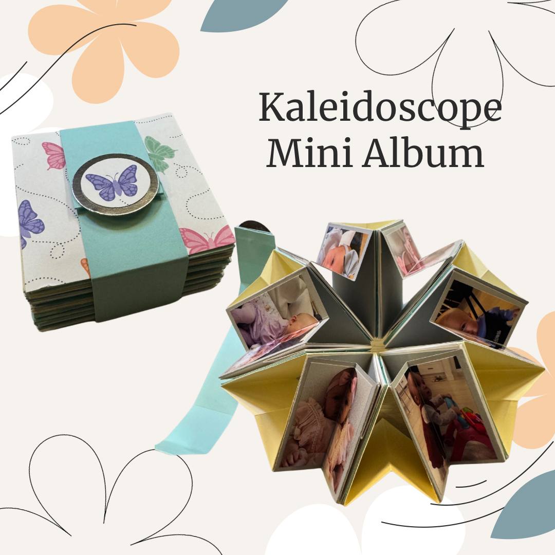 Marilyn Whatman, Kaleidoscope Mini Album Kit NSD Video #2 2025