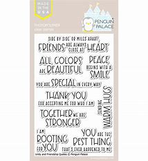 Sunbird Spark, Unity and Friendship Quotes Stamp