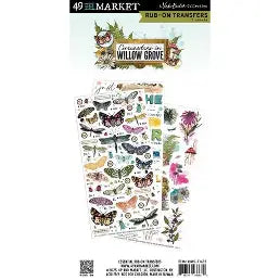 49 and Market,  Vickie Boutin, Curiosities  in Willow Grove Essential Rub-on