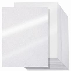 Carta Bella, White Shimmer Paper