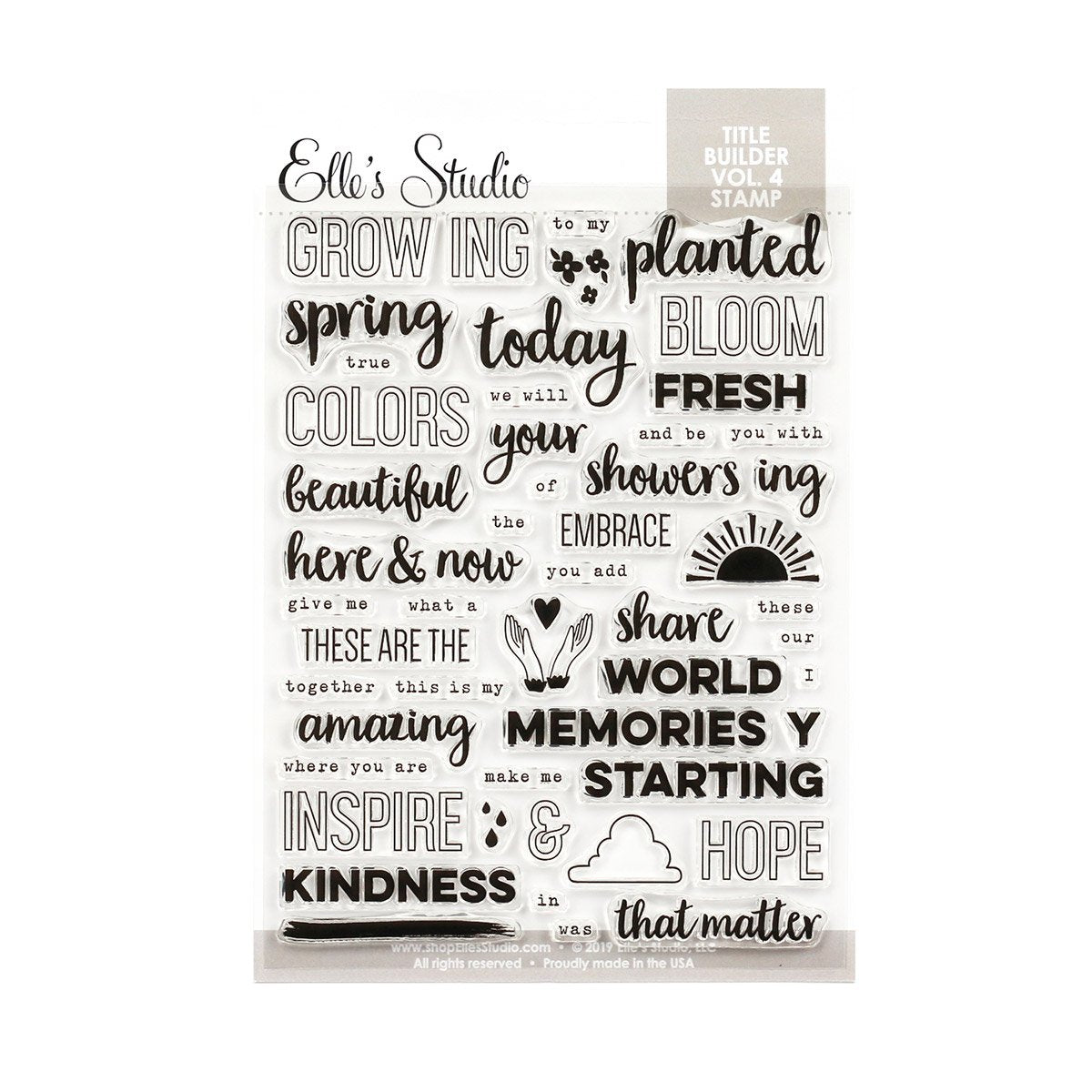 Elle's Studio, Stamp Title Builders-#4