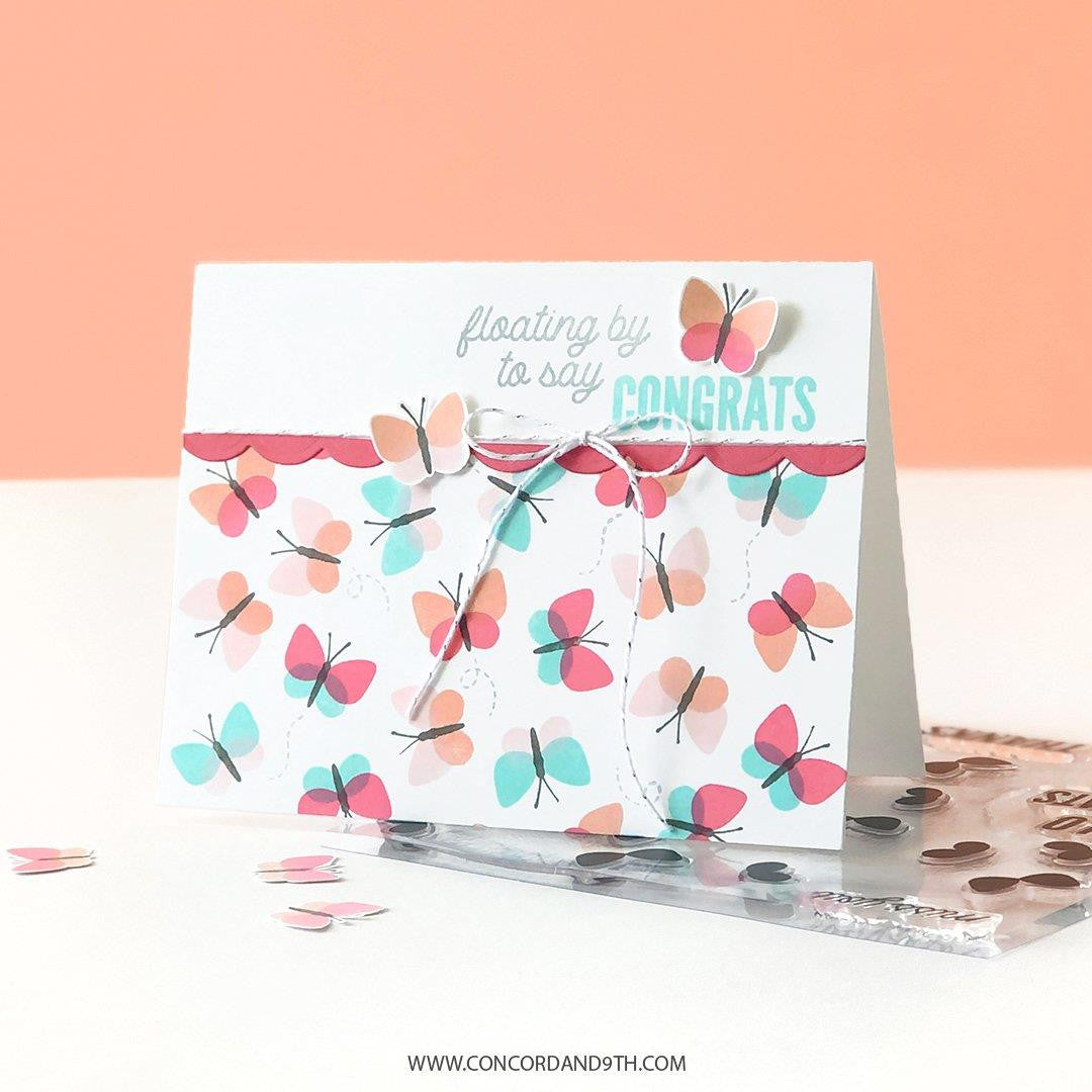 Concord & 9th, Stamp, Turnabout, Fluttering By