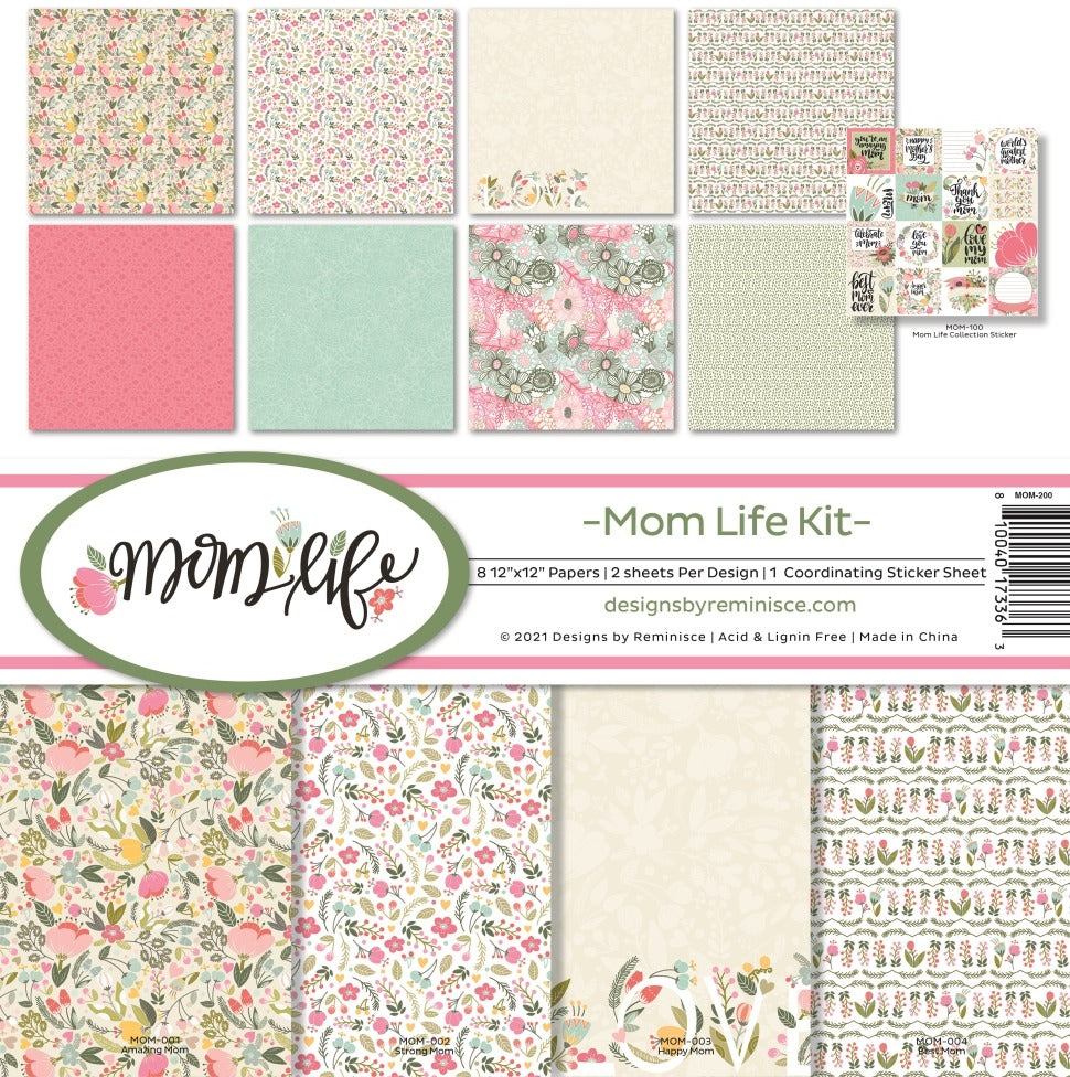 Reminisce Kit - Mom Life Paper Pack