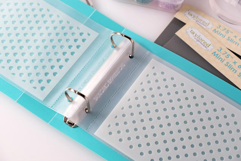 Taylored Expressions, Mini Slim Line Stencil Storage Binder