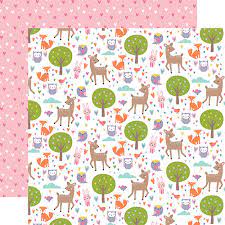 Echo Park It's About a Girl 12x12 paper - Park Playdate