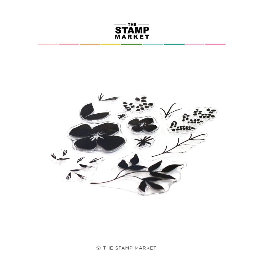 The Stamp Market, Flora Stamp & Die Cut