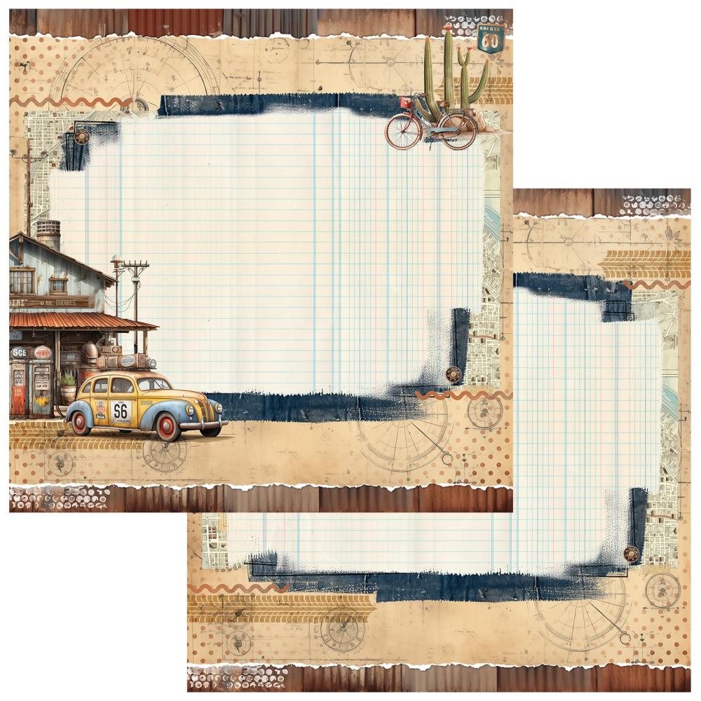 49 and Market, Rust and Revs by Dennis Bruton, Rust & Revs - Wanderlust