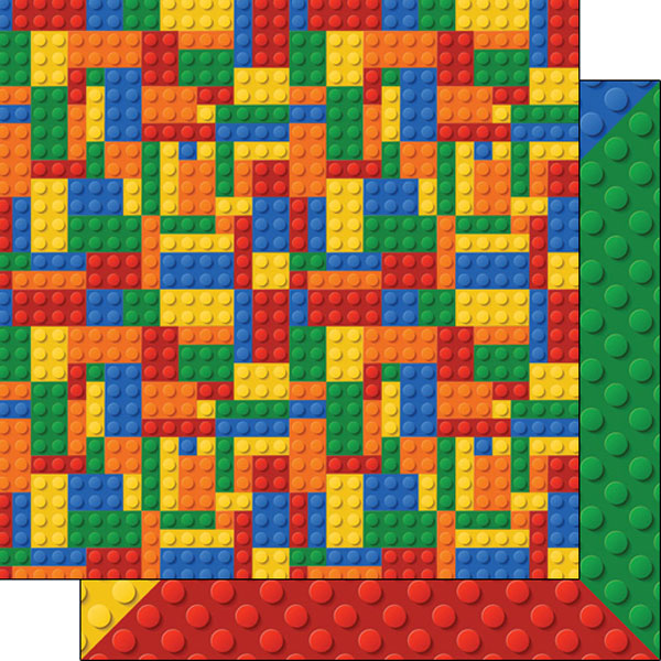 Scrapbook Customs, Multi-Colour Building Blocks
