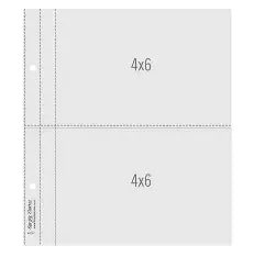 Simple Stories, Flipbook 4x6 Page Protectprs