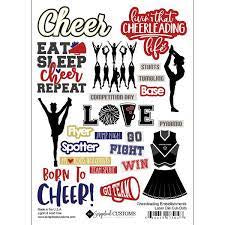 Scrapbook Customs, Cheerleading Embellishments