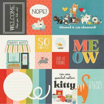 Simple Stories, Pet Shoppe Cat, Elements 1