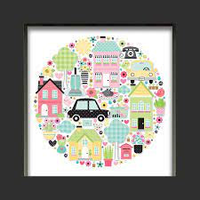 Doodlebug, My Happy Place, Shadow Box Insert Kit