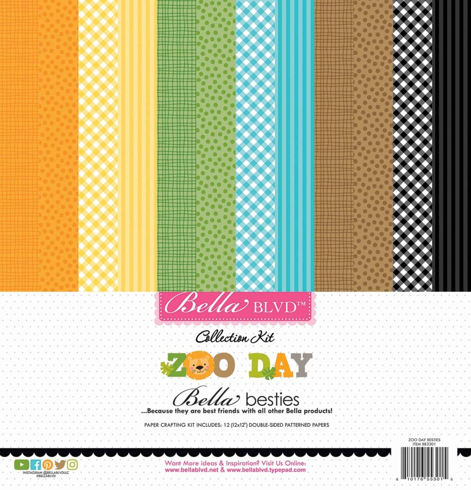 Bella Blvd., Zoo Day Paper Pack Pre-order