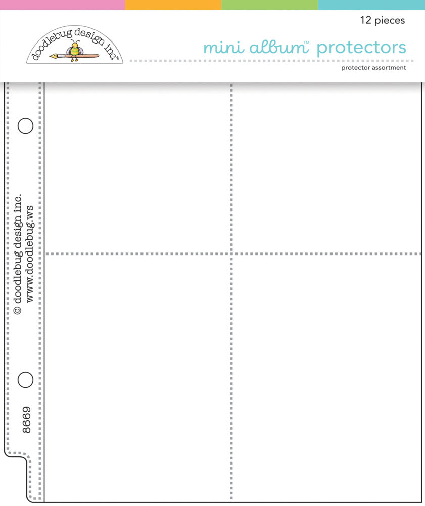 Doodlebug Design; Mini Album Protectors