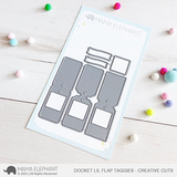 Mama Elpehant, Docket Lil Flap Taggies Die Cut