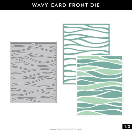 Concord & 9th , Die, Wavy Card Front