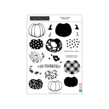 Concord & 9th, Clear Stamp, Pumpkin Prints
