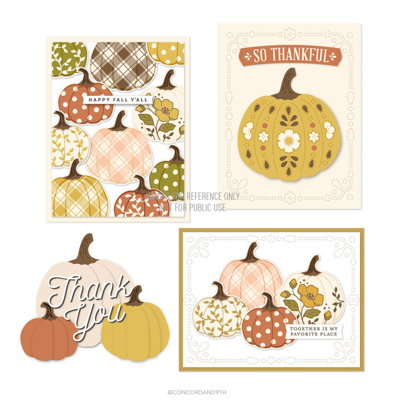 Concord & 9th, Die, Pumpkin Prints