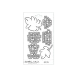 Concord & 9th, Kristina Werner, Clear Stamp & Die,  Long Line Leaves