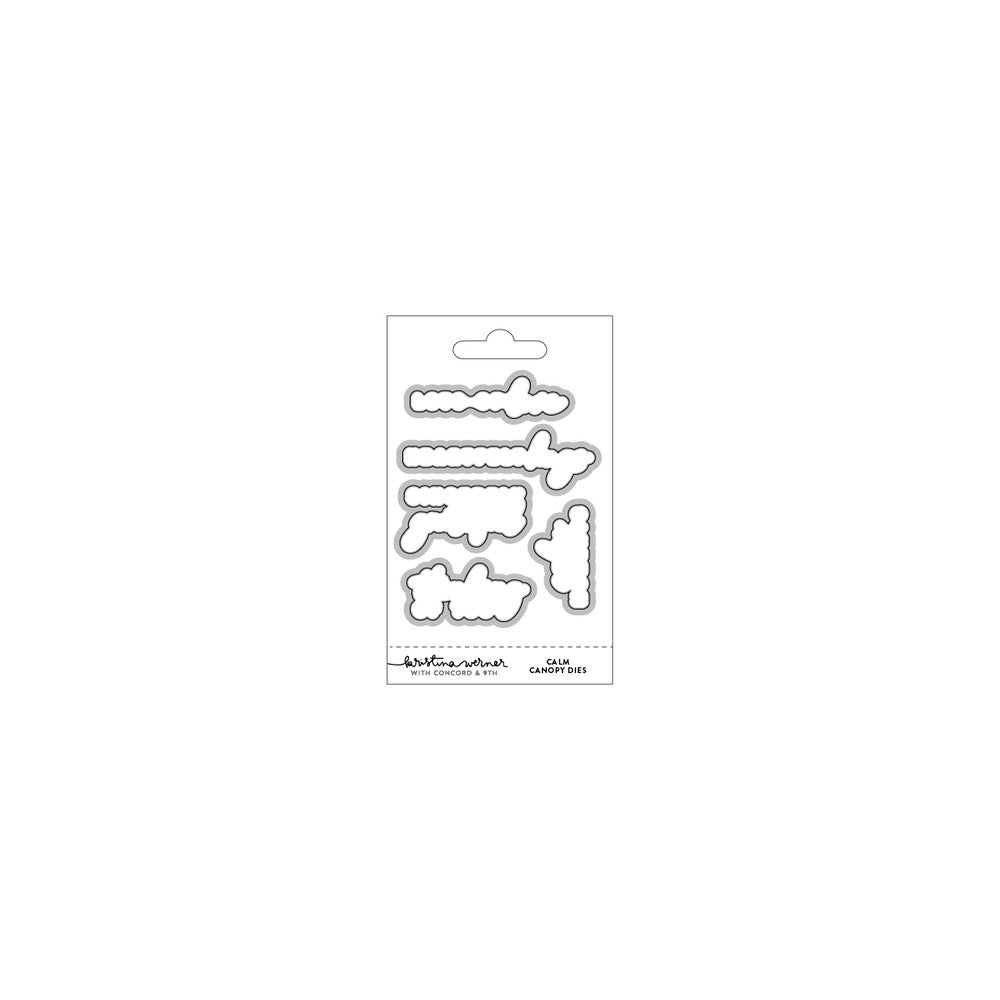 Concord & 9th , Clear Stamp & Die, Calm Canopy