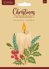 Crafter's Companion, Die, Christmas By Candlelight - Seasonal Foliage