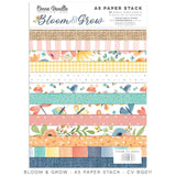 Cocoa Vanilla; Bloom & Grow; 6 x 8.25 Paper Pad